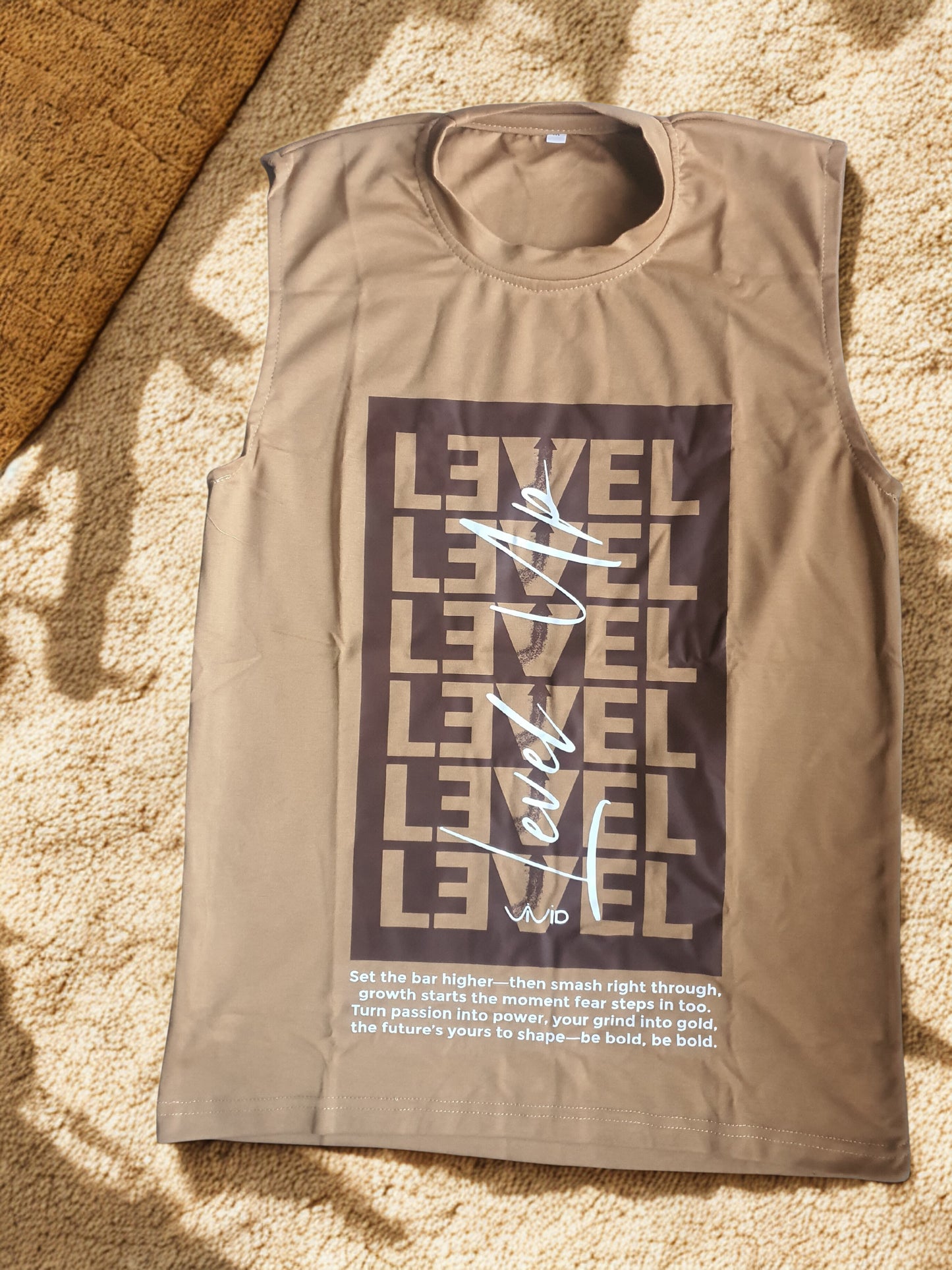 Level Up Sleeveless Tshirt
