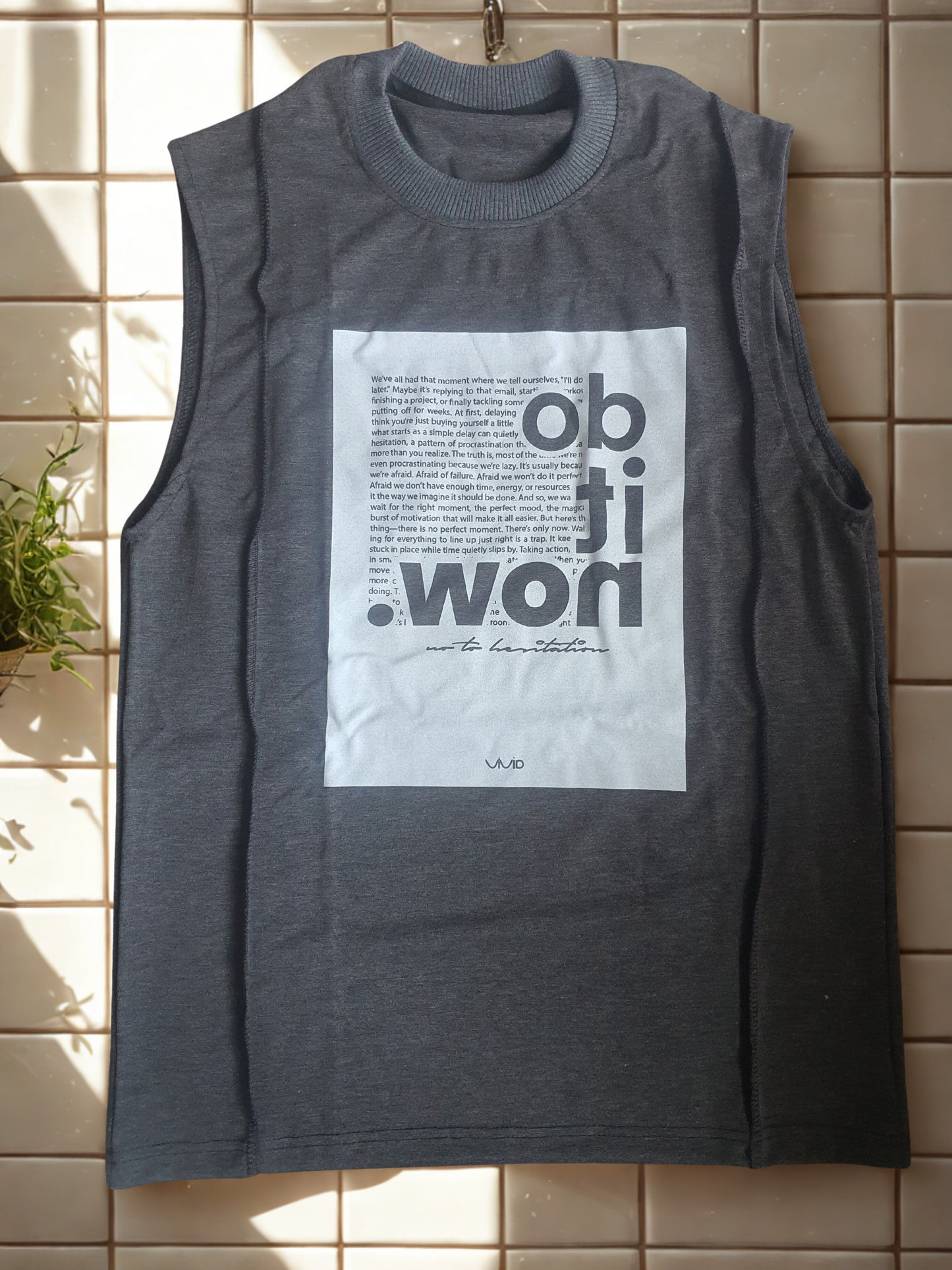 'Do It Now' Sleeveless Tshirt