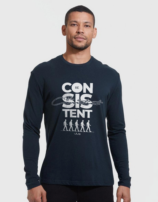 Be Consistent Long Sleeve Tshirt