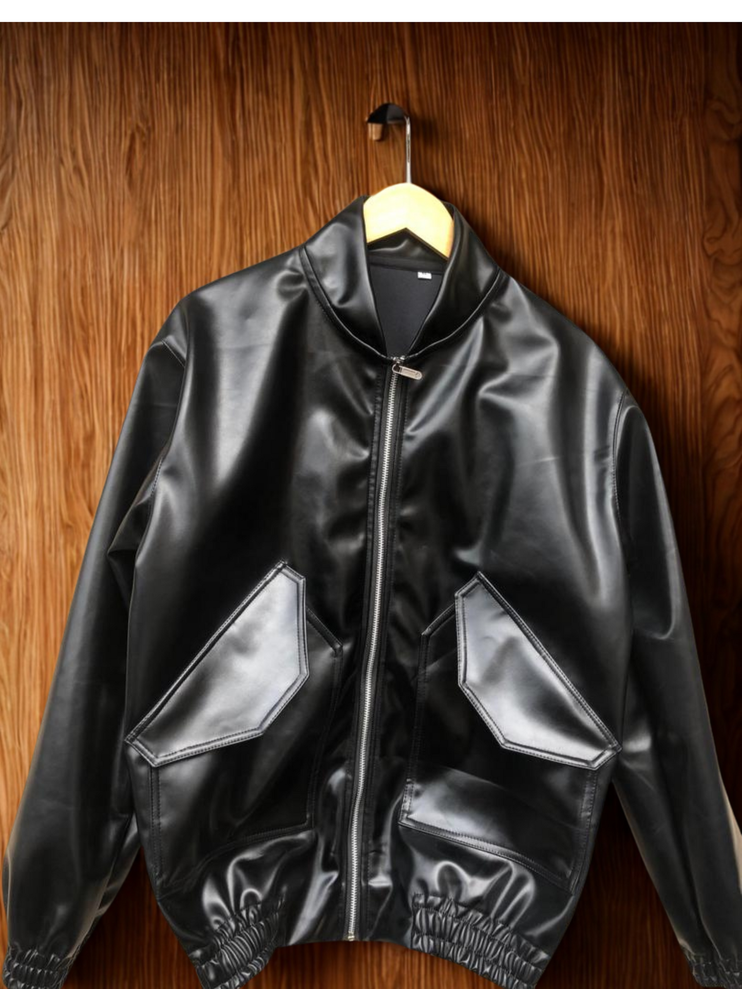 Leather Bomper Jacket (Preorder Only)