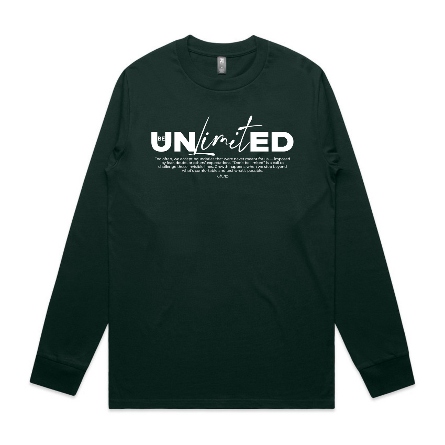 "Unlimited" Long-Sleeve Tshirt
